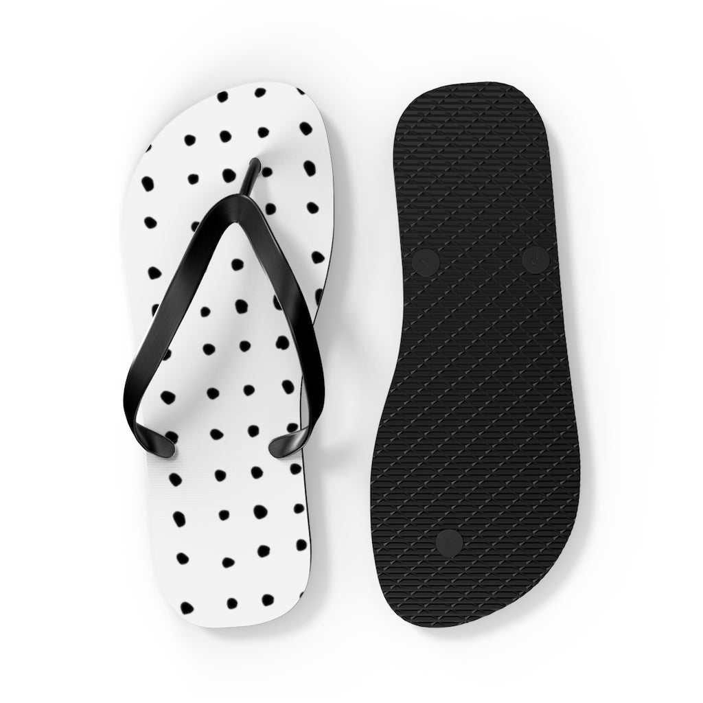 Dotted Flip Flops