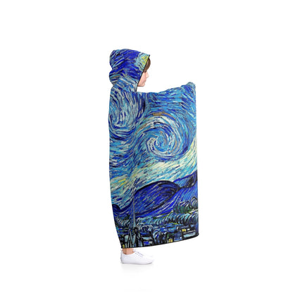 Van Gogh Starry Night Hooded Blanket