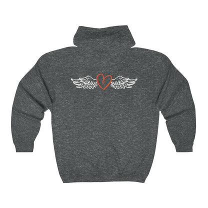 Love (with Arrow) Zip Hoodie