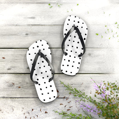 Dotted Flip Flops