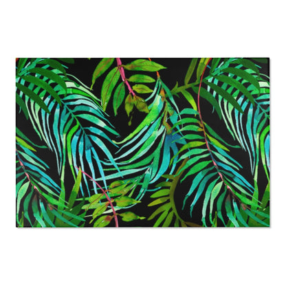 Tropical Leaves Area Rugs // Accent Rugs