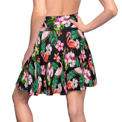 Flamingos Skater Skirt