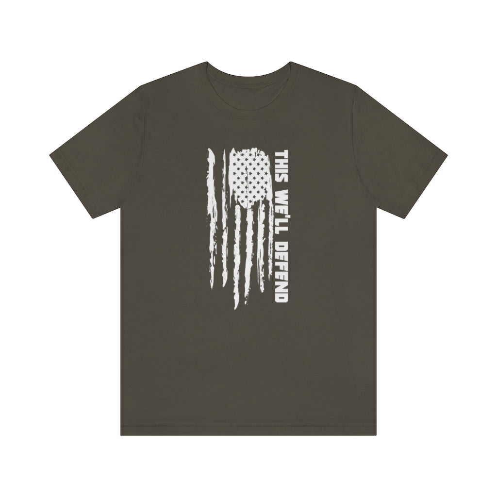 This We'll Defend Flag Tee