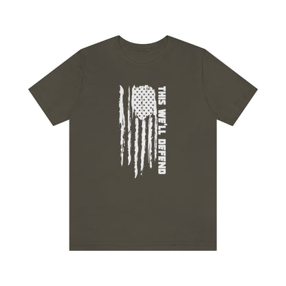 This We'll Defend Flag Tee