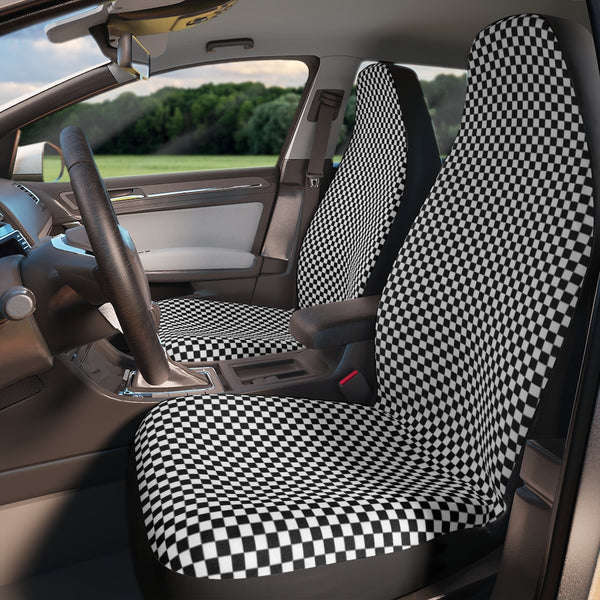 Checkered Car Seat Covers