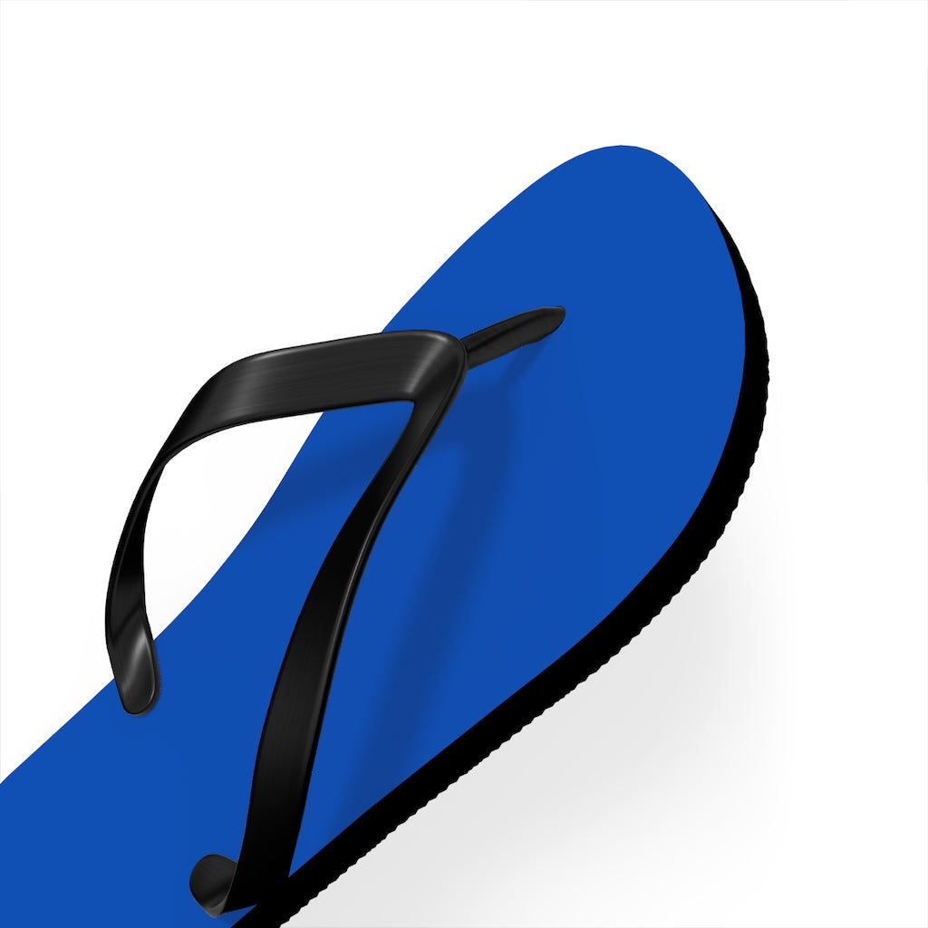 Blue Flip Flops