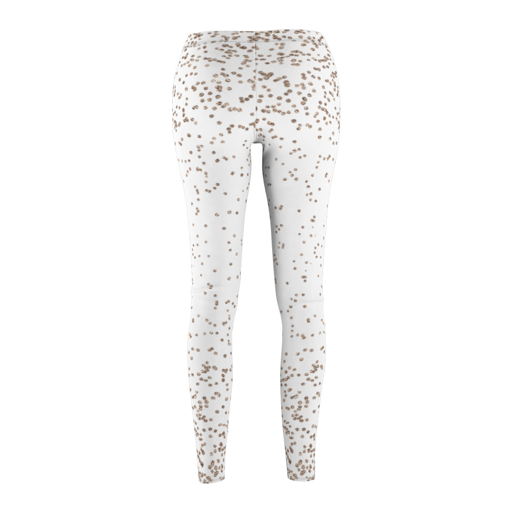 Gold Confetti Leggings
