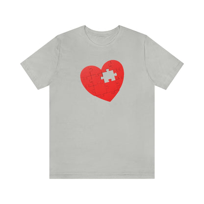 Heart Puzzle Tee// Couples Shirts