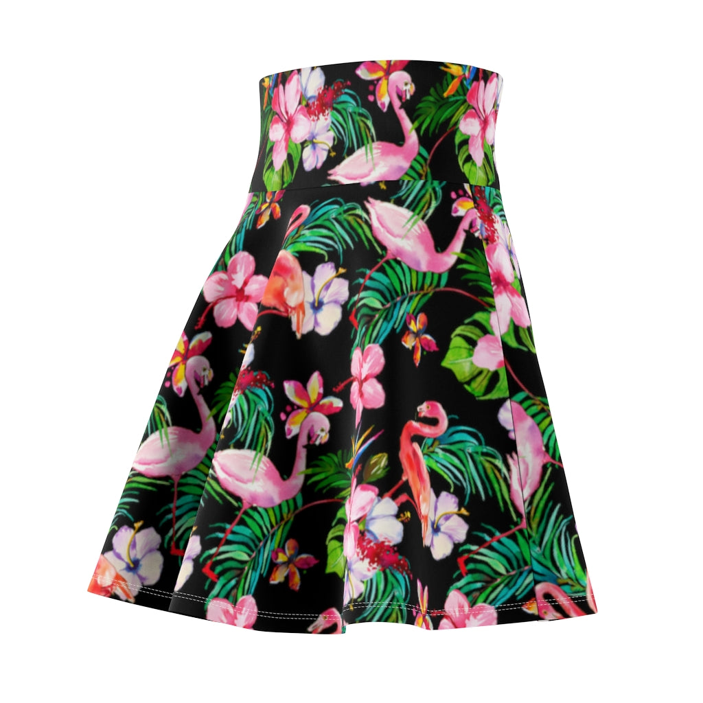 Flamingos Skater Skirt