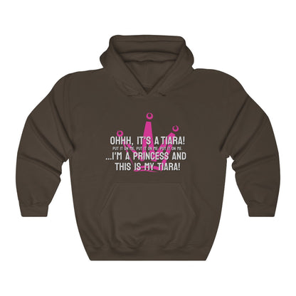 Ohhh, it's a tiara! Put it on me. Put it on me. Put it on me. ...I'm a princess and this is my tiara! Hoodie