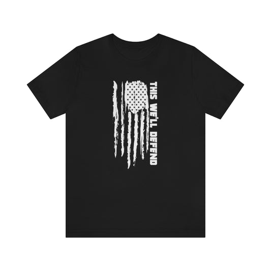 This We'll Defend Flag Tee
