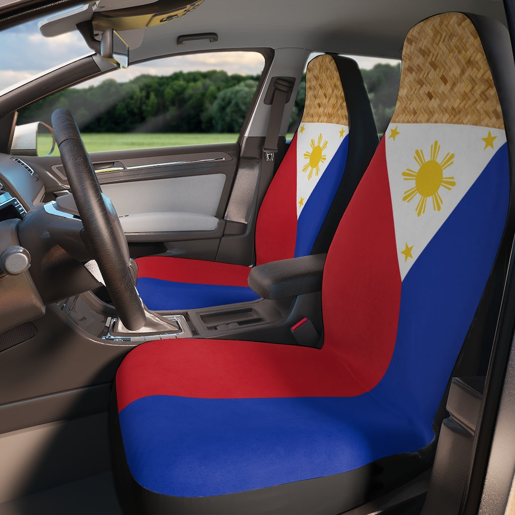 Philippines Flag Car Seat Covers