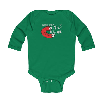Daddy's Little Girl Magnet // Long Sleeve Bodysuit