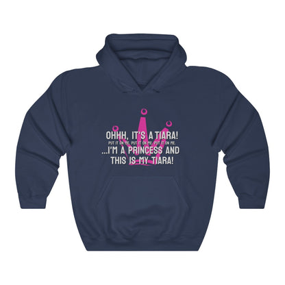 Ohhh, it's a tiara! Put it on me. Put it on me. Put it on me. ...I'm a princess and this is my tiara! Hoodie