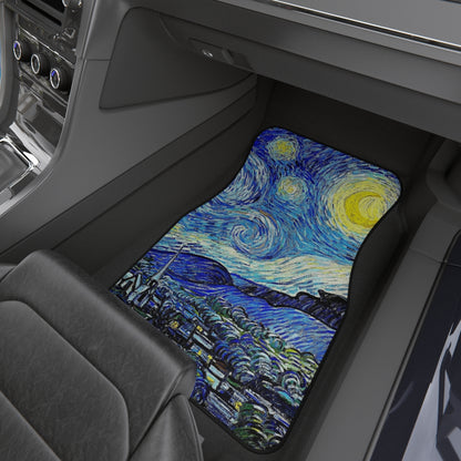 Van Gogh The Starry Night Car Mats (Set of 4)