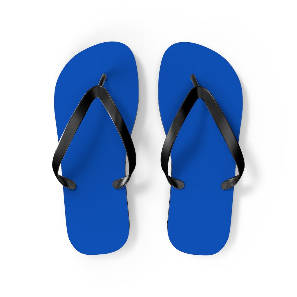 Blue Flip Flops
