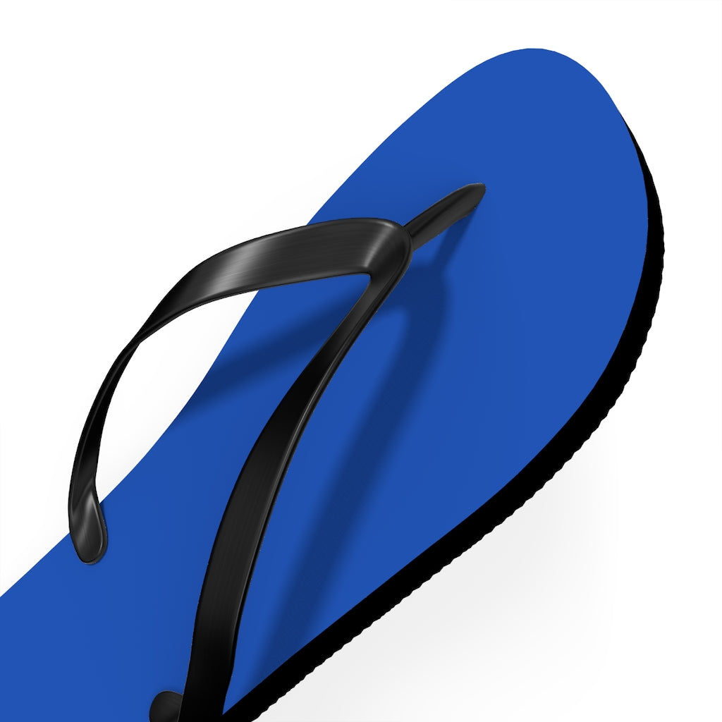 Blue Flip Flops