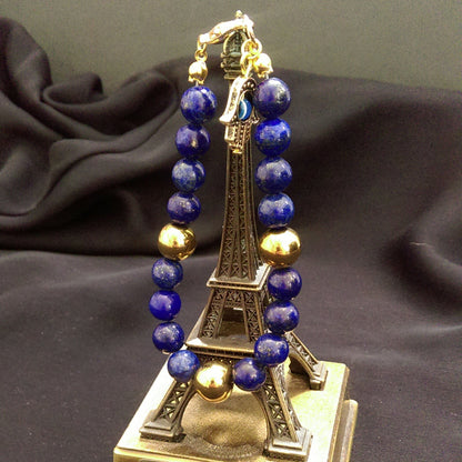 Lapis Lazuli Bracelet // Gemstone Bracelet