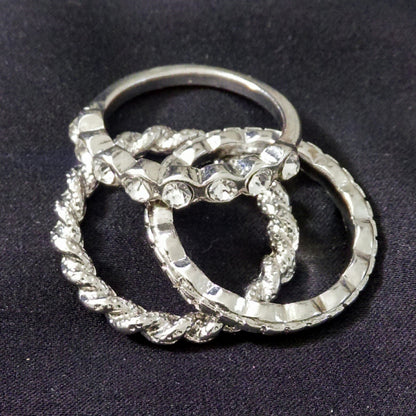 Silver Stackable Rings