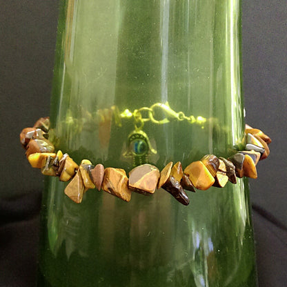 Tiger's Eye Bracelet // Gemstone Bracelet
