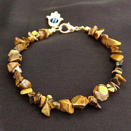 Tiger's Eye Bracelet // Gemstone Bracelet