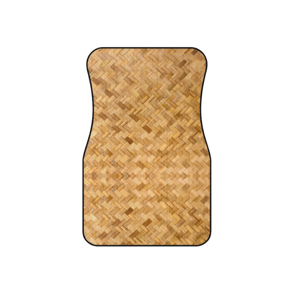 Basket Weave Car Mats (Set of 4)