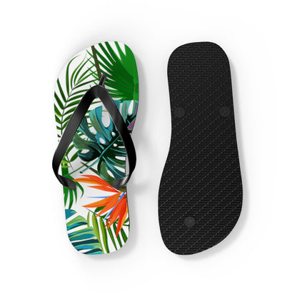 Birds of Paradise Flip Flops