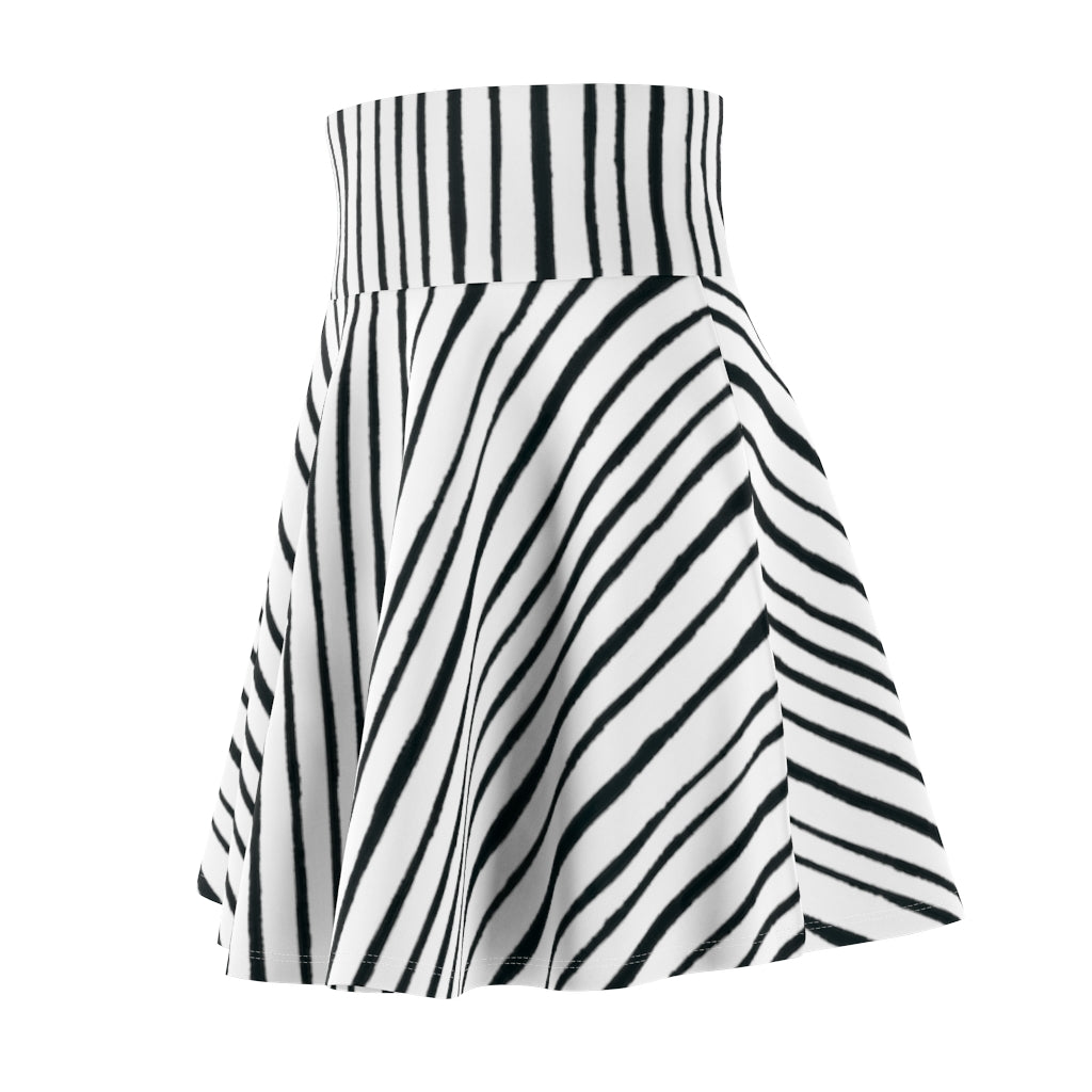 Striped Skater Skirt