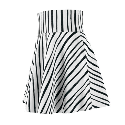Striped Skater Skirt