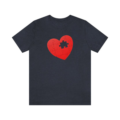 Heart Puzzle Tee// Couples Shirts