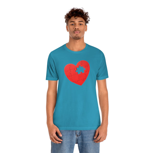 Heart Puzzle Tee// Couples Shirts