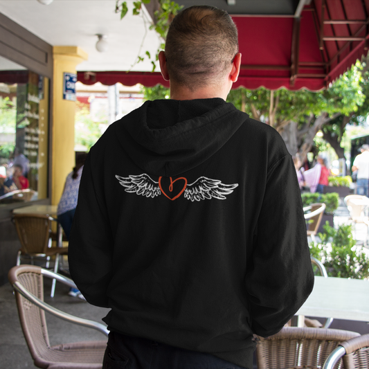 Love (with Arrow) Zip Hoodie