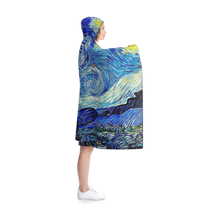 Van Gogh Starry Night Hooded Blanket