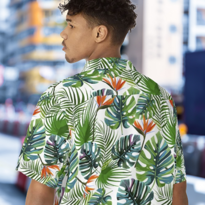 Birds of Paradise Hawaiian Shirt