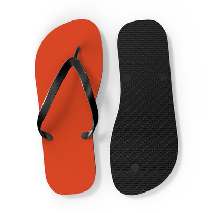 Red Flip Flops