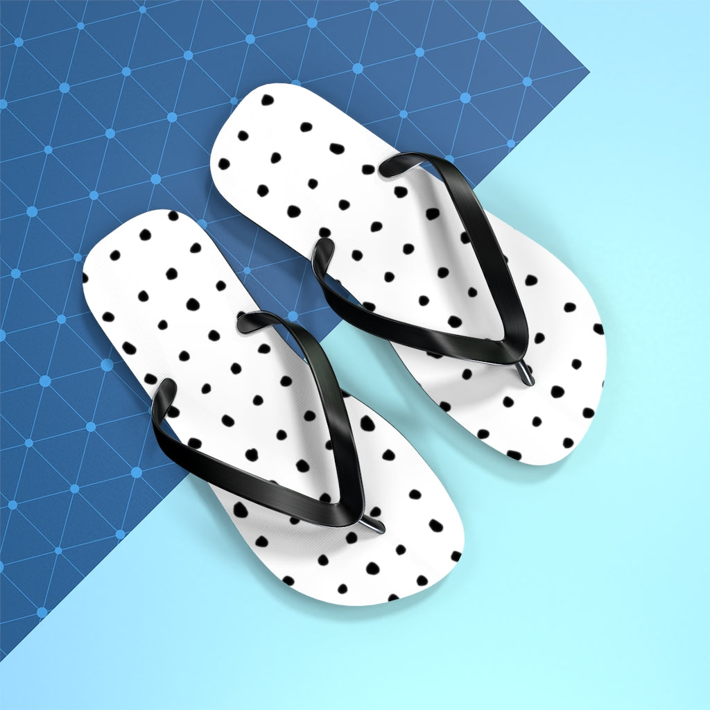 Dotted Flip Flops
