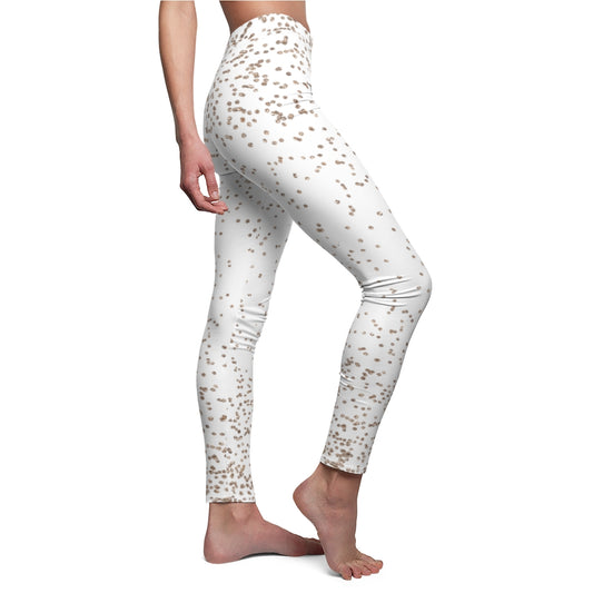 Gold Confetti Leggings