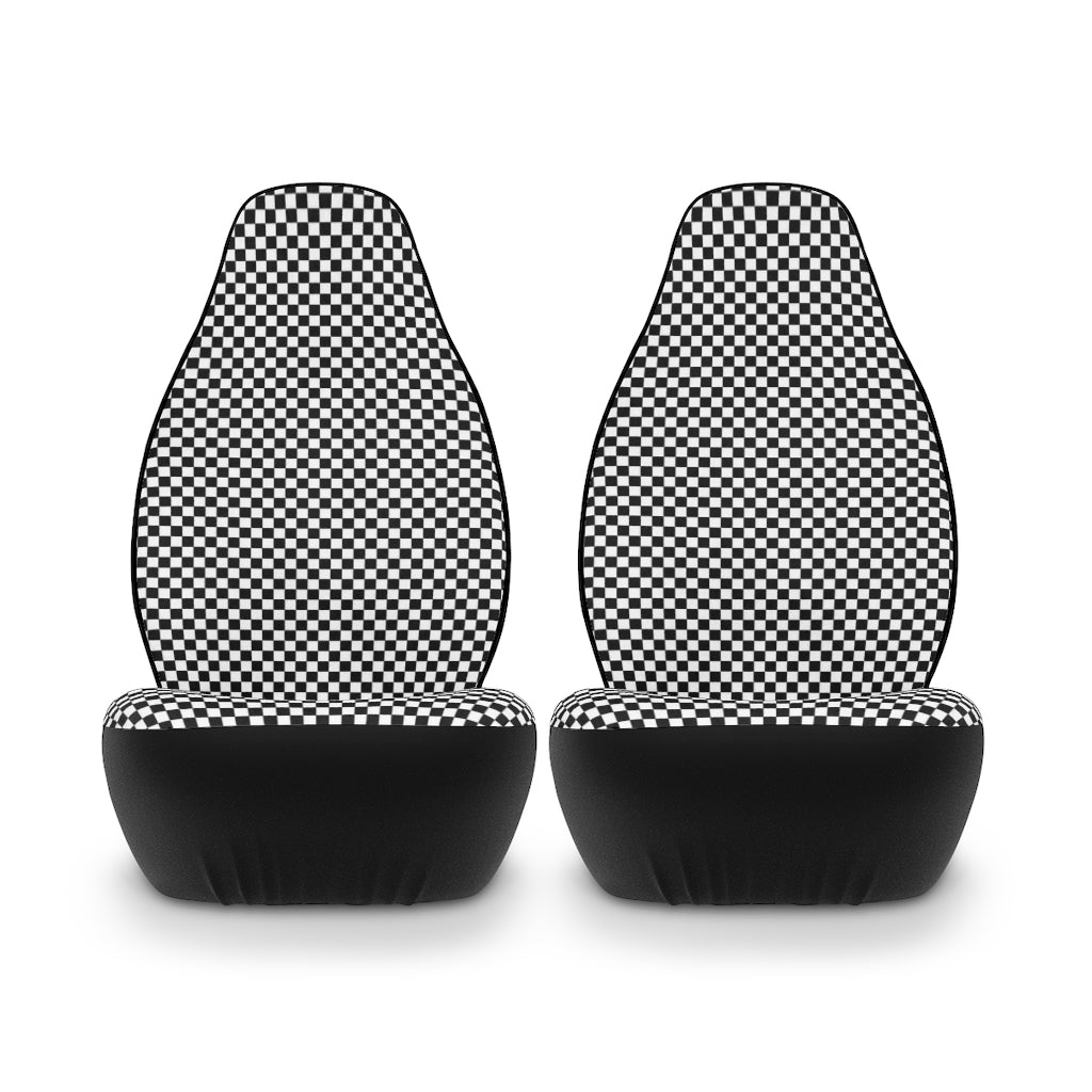 Checkered Car Seat Covers