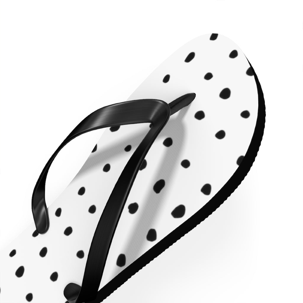 Dotted Flip Flops