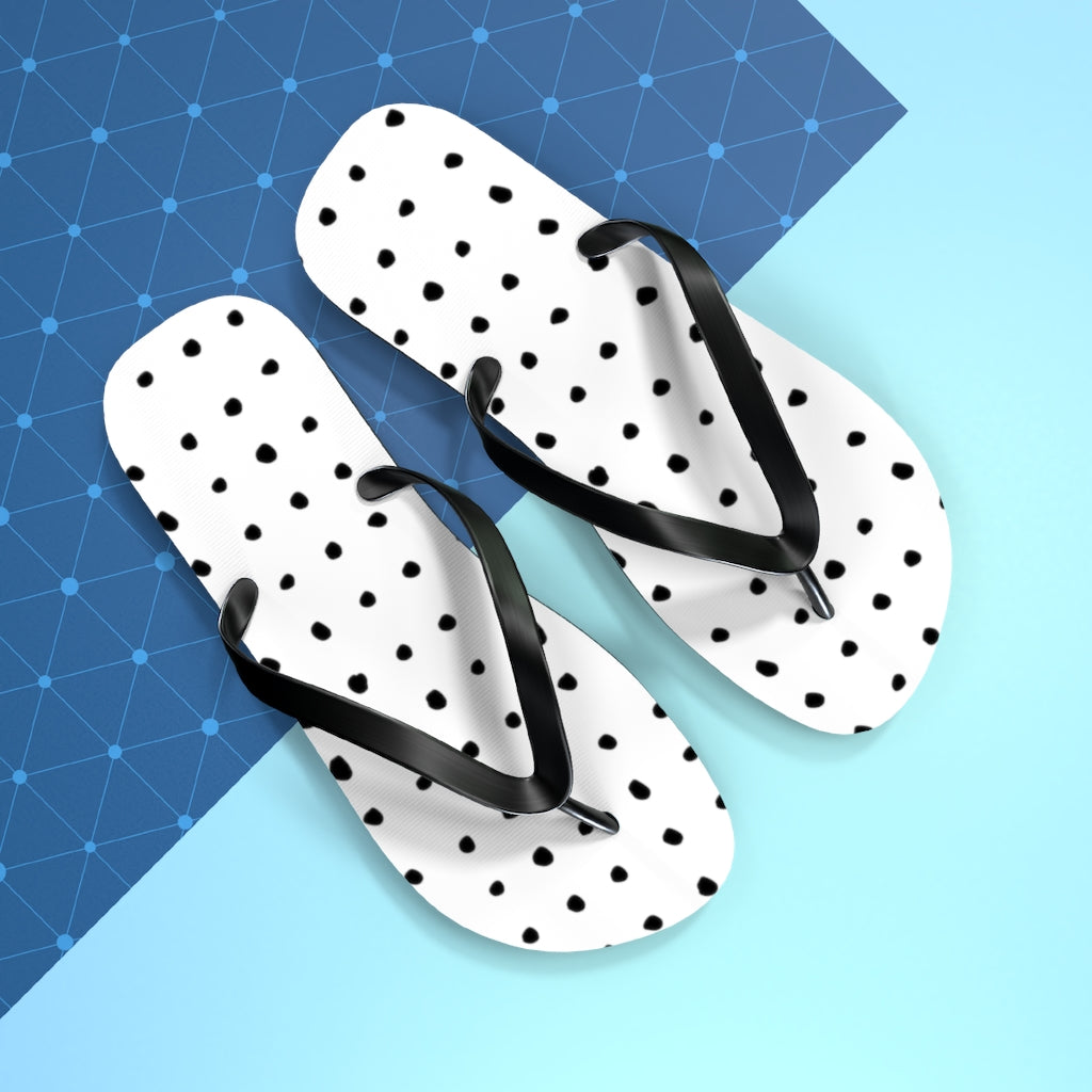 Dotted Flip Flops