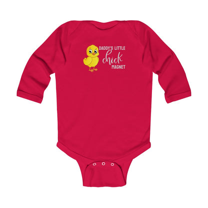 Daddy's Little Chick Magnet // Long Sleeve Bodysuit