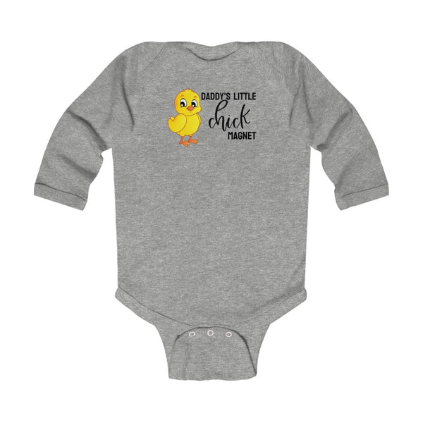 Daddy's Little Chick Magnet // Long Sleeve Bodysuit