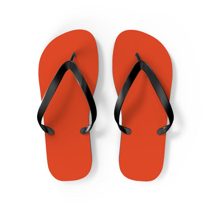Red Flip Flops