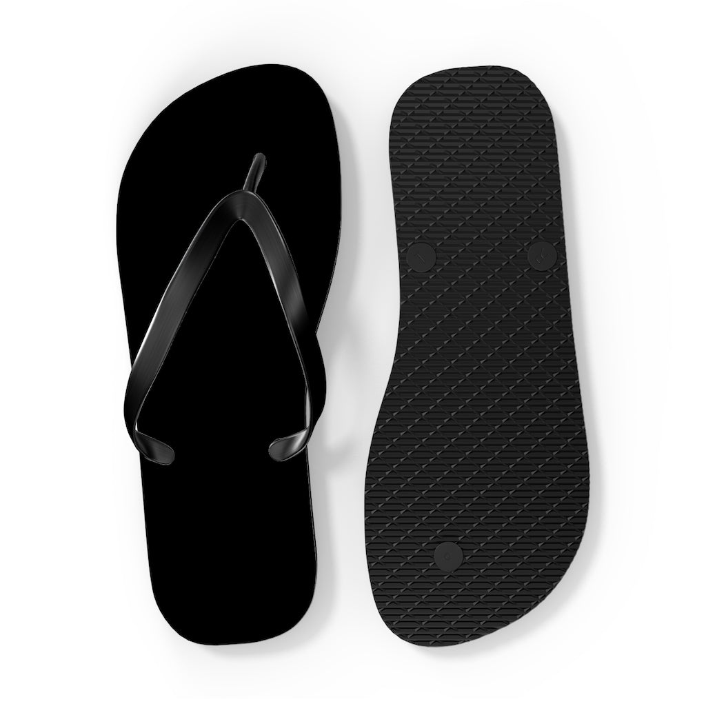 Black Flip Flops