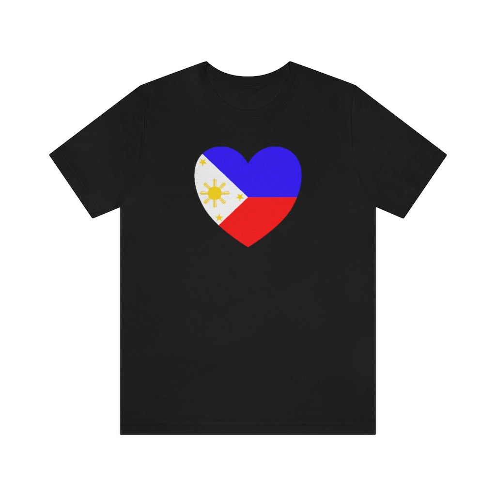 Filipino Heart Flag Tee