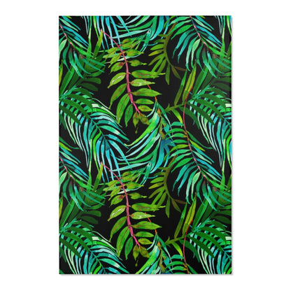 Tropical Leaves Area Rugs // Accent Rugs