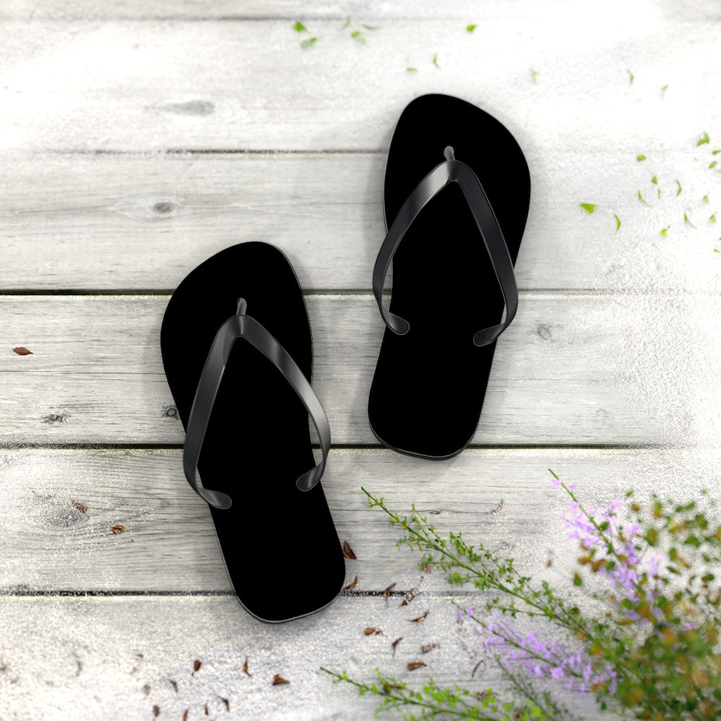 Black Flip Flops