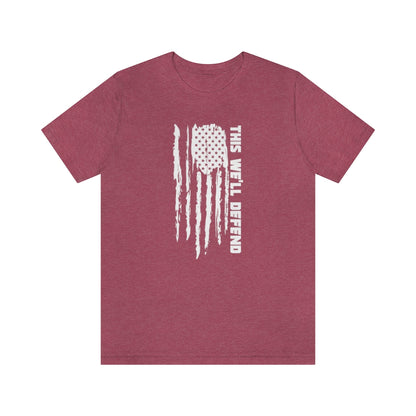 This We'll Defend Flag Tee