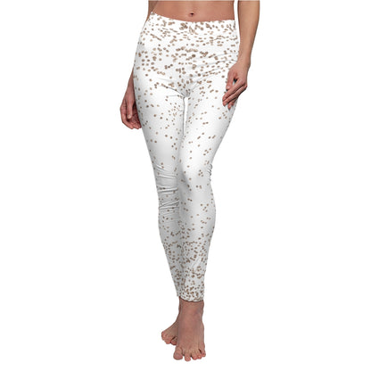 Gold Confetti Leggings