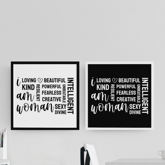 I am Woman Print // Digital Download